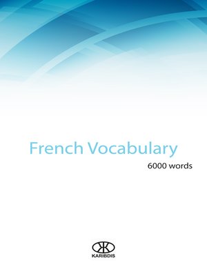 cover image of French vocabulary